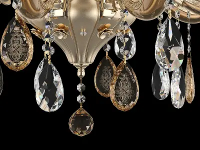 MD 89376-10 Osgona Chandelier 3D model
