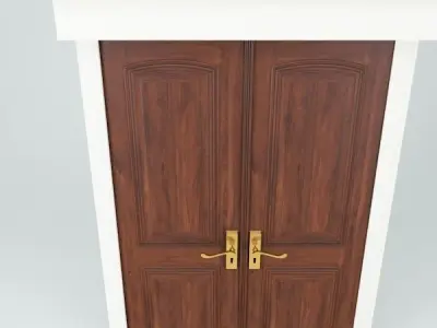 Double Doors 3D model