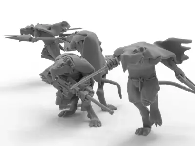Cheese Stealer Cult - Hashassins 3D print model