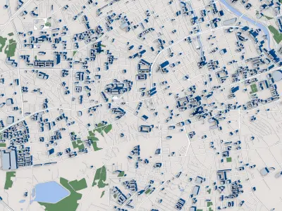 Taoyuan City Taiwan 3D model