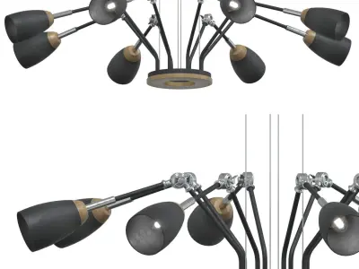 Ceiling Chandelier 3D model get