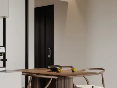 apartment interior scenes    3D model 17