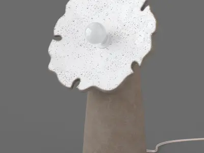 Flow Large Table Lamp Set 3D model