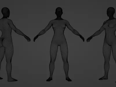 Androids 3D Model Pack