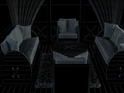 Garden Camellia 3d Model 3D model