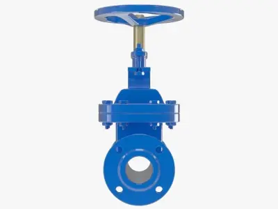 Gate Valve 3D model