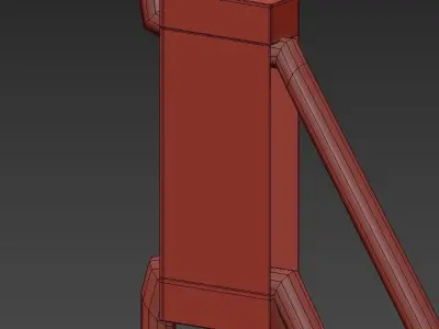 Lloop lamp messing 3D model