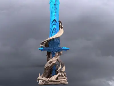 Excalibur Stand 3 3D model