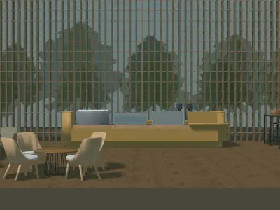 2022 Cafe-001 3D model