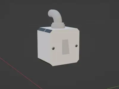 Light Switch Free low-poly 3D model