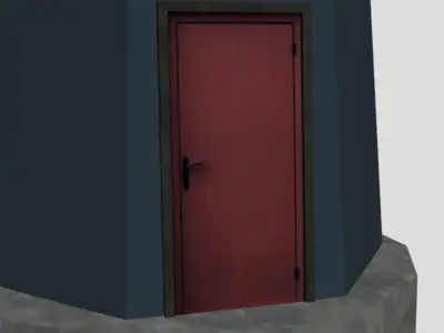 Lighthouse - Low-poly PBR Model Low-poly 3D model