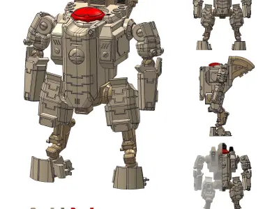 Barricade Warsuit 3D print model