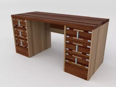 Office Table 3D model