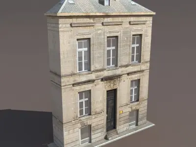 Apartment House 119 3D model