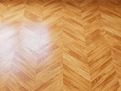 Parquet oak Coswick Inspire PINK natural 3D model