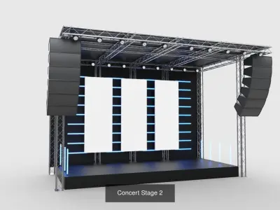 Concert Stages - Pack 3