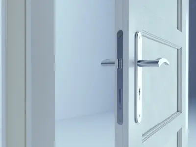 White Door 32 3D model