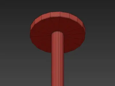 Camino Round Chandelier 18 Restoration Hardware 3D model