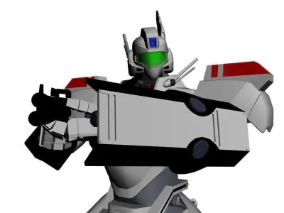 Patlabor Ingram Machine 02 Ota Version 3D model