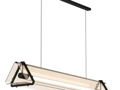 VECOLI CHANDELIER Low-poly 3D model