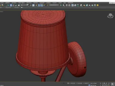 Aurora Arte Lamp Low-poly 3D model