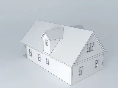 Vacation Cabin Free 3D model