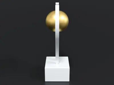 Innovation Trophy award 3D model