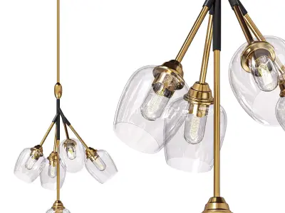 Savvy Pendant By Maxim Lighting 3D model