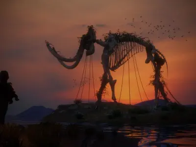 The Lost World Low-poly 3D model