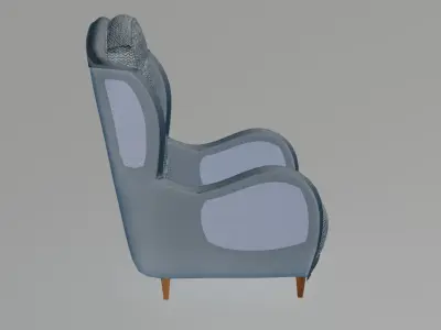 Armchair number one 3D model