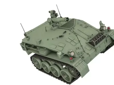 Wiesel A1 TOW AWC Tank 3D model