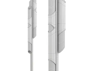 Draycott Floor Lamp by Luxdeco 3D model