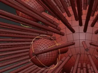 Andromeda Chandelier 3D model