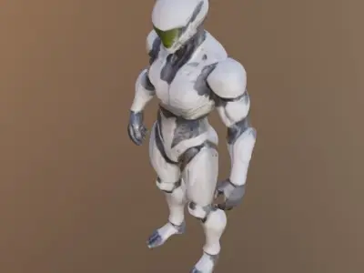 Armor suit 3D model