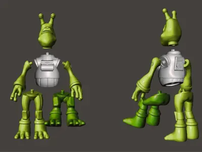 Life Size Colonel Meebur Gascon Clone Wars Star Wars 3D print model