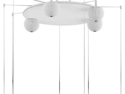 ESTILUZ CIRC CEILING LAMP 3D model