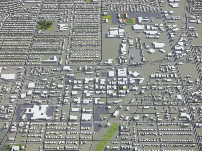 Garland Low-poly 3D model