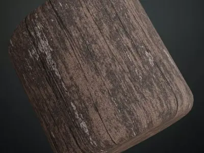 Weathered Distressed Wood Planks PBR Texture