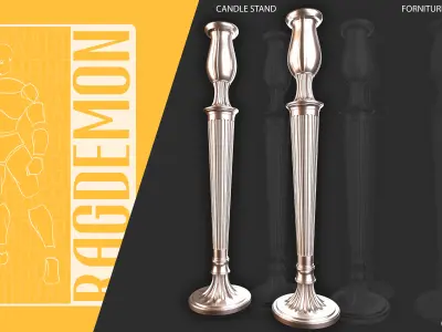 CANDLE STAND 3D model