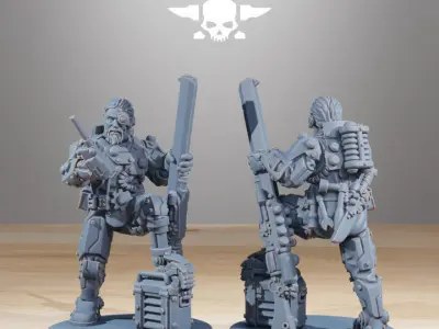 Scavenger Security Patrol 3D print model