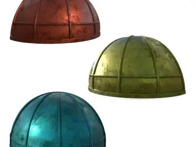 awning kitbash 3D model