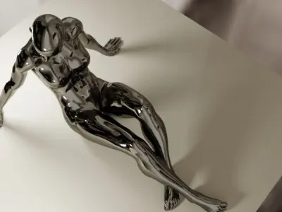 Statue SUSY 3D model