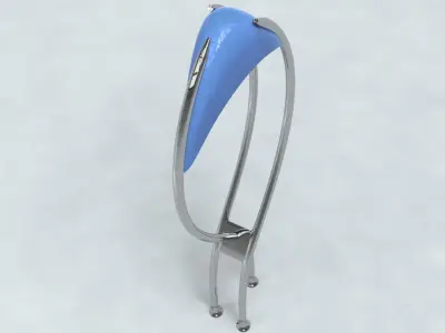 Lamp Collection futuristic 3D Model Pack