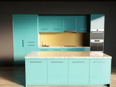 79-Kitchen7 glossy 7 3D model