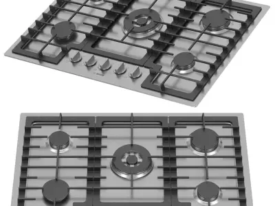 BOSCH kitchen appliance collection 3D model