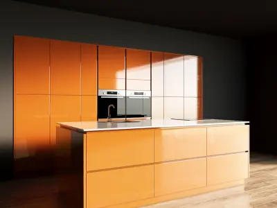 23-Kitchen11 glossy 2 3D model