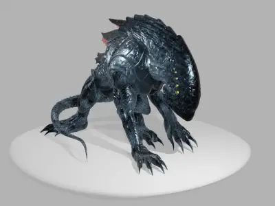 Steel predator  3D print model