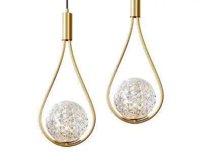 Lampatron HOOP DROP LUX pendant lamp 3D model