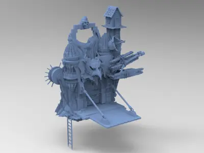 Raven Treehouse Full 3D model