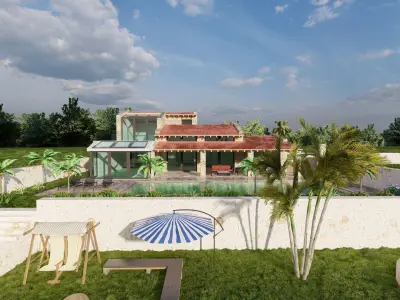 STONE FARM Villa 3D model